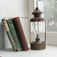 Vintage Inspired Cylinder LED Lantern
