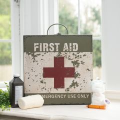 Vintage Inspired Decorative First Aid Box