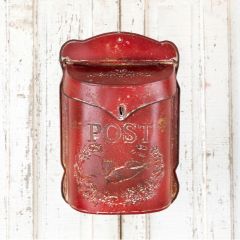 Red Vintage Inspired Mail Box