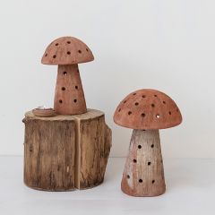 Vintage Reproduction Mushroom Candle Holder