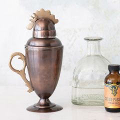 Vintage Reproduction Rooster Cocktail Shaker