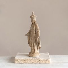 Virgin Mary Distressed Religious Statue