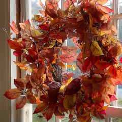 Virginia Creeper Wreath