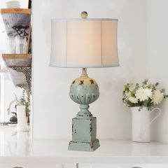 Weathered Farmhouse Table Lamp
