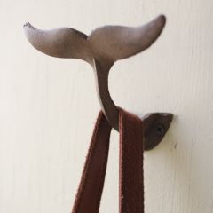 Whale Tail Cast Iron Wall Hook