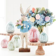 Whimsical Easter Bunny Statue
