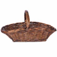 Willow Wicker Flared Basket