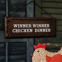 Winner Winner Chicken Dinner Sign