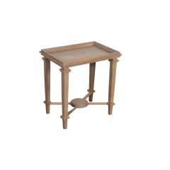 Wood Tray Top Accent Table