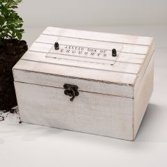 Wooden Farmhouse Memories Box