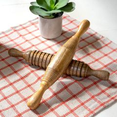 Wooden Farmhouse Rolling Pin Set of 2