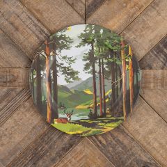 Woodland Deer Paint By Number Plate