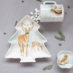 Woodland Friends Stoneware Dish Collection
