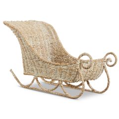 Woven Seagrass Sleigh