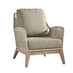 Wrapped Frame Cushioned Accent Chair