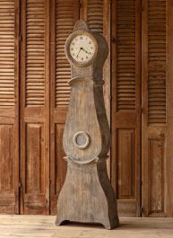 Antique Inspired Pine Mora Clock | SHIPS FREE