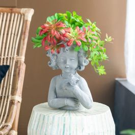 Girl with Bird Vase