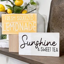 Sweet Summertime Wood Sign Set