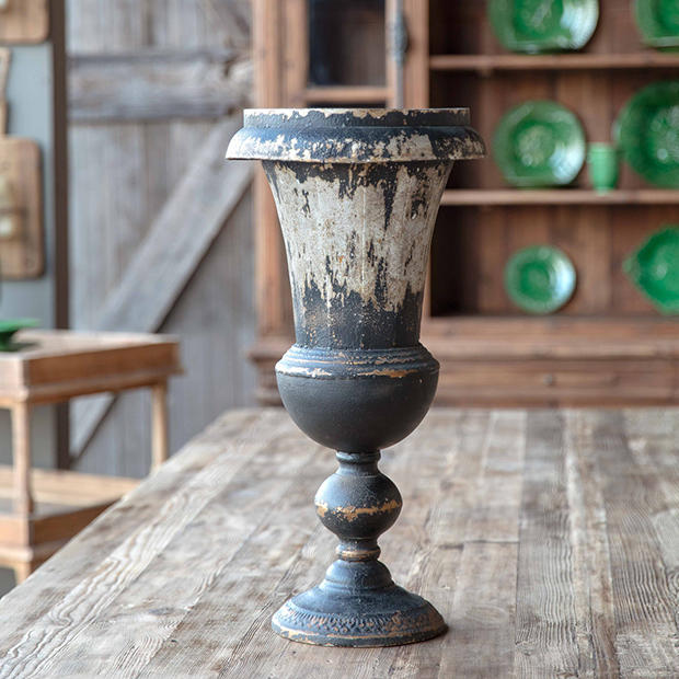 Distressed Farmhouse Urn Planter