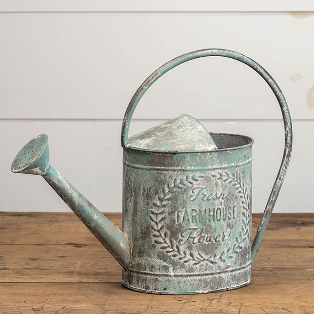 Fresh Flower Watering Can Antique Farmhouse