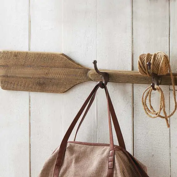Coat Rack Paddle Antique Farmhouse