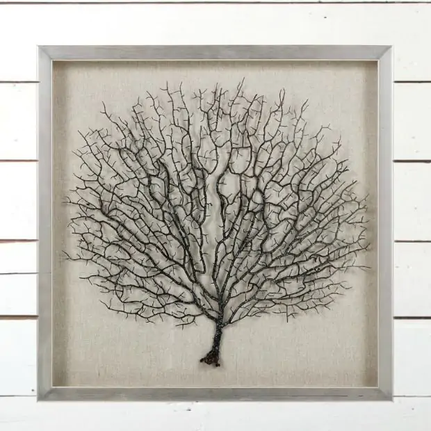 Sea Fan Coral” Framed Wall Art | Antique Farmhouse