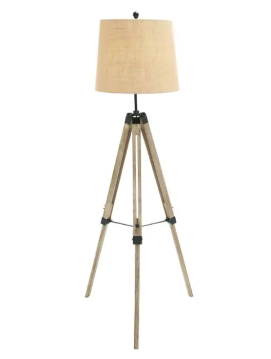 Studio Style Tripod Floor Lamp Antique Farmhouse