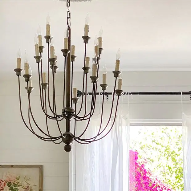 Chandelier candle on sale