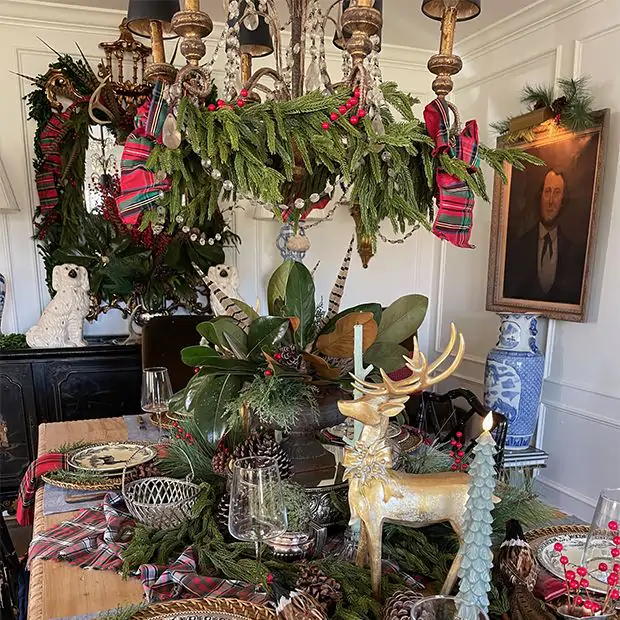 Real Touch Pine Garland | Antique Farmhouse