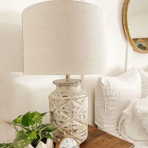 Farmhouse Table Lamp Set of 2, 26