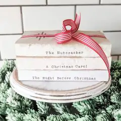 Christmas Stories Book Stack