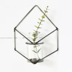 Diamond Stem Jar Sconce