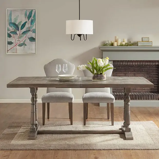 Pedestal Leg Dining Table Antique Farmhouse Pedestal Leg Dining Table Antique, Wood Pedestal Leg Dining Table