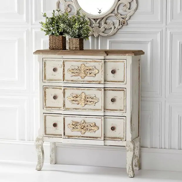 Antique white drawers hotsell