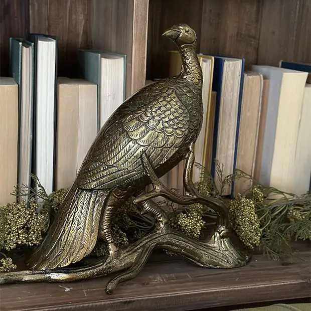 Antique Gold Centerpiece