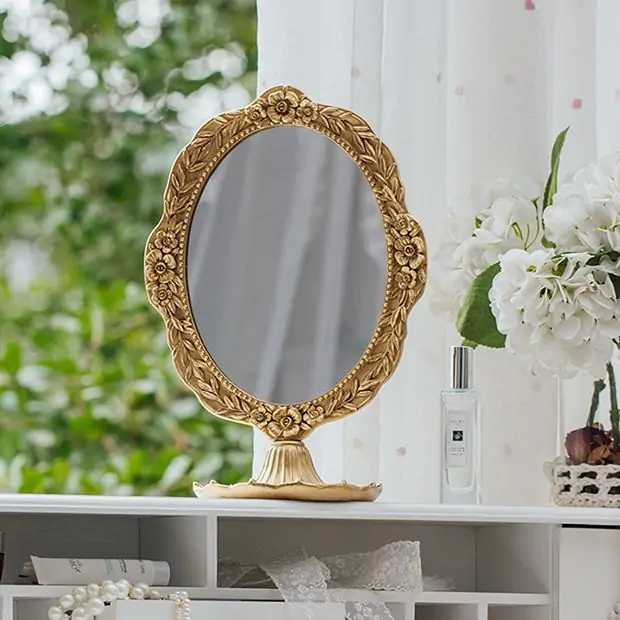 Vanity mirror tabletop discount