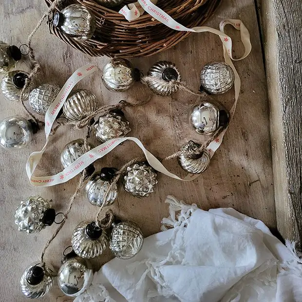 Mercury Ornament Garland Mercury Ornament Garland