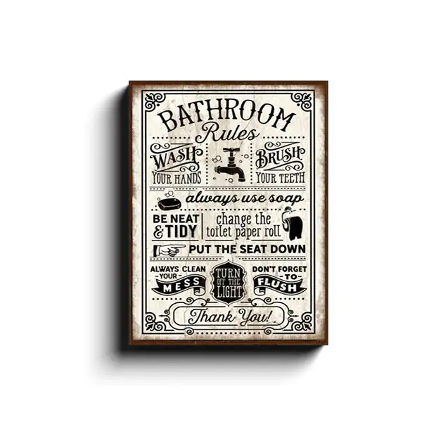 bathroom-rules-canvas-wall-sign-antique-farmhouse