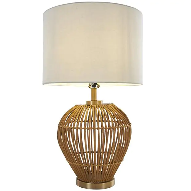 Gold boho lamp store