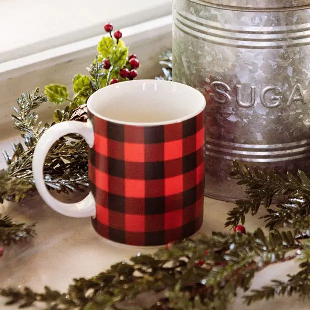 Buffalo Check Coffee Mug