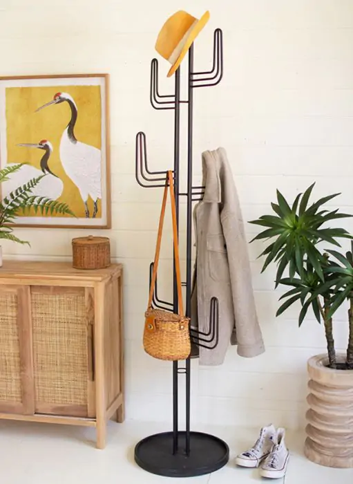 ハンガーラック 70s Long Coat Rack from Les Arcs 70s Long Coat Rack from Les Arcs Large vintage coat rack with