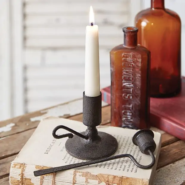 Hand Forged Animal Head Candle Snuffer Wrought Iron Handmade Candle Extinguisher Gift For Candle Lovers Classic Look Vintage Wick Candle