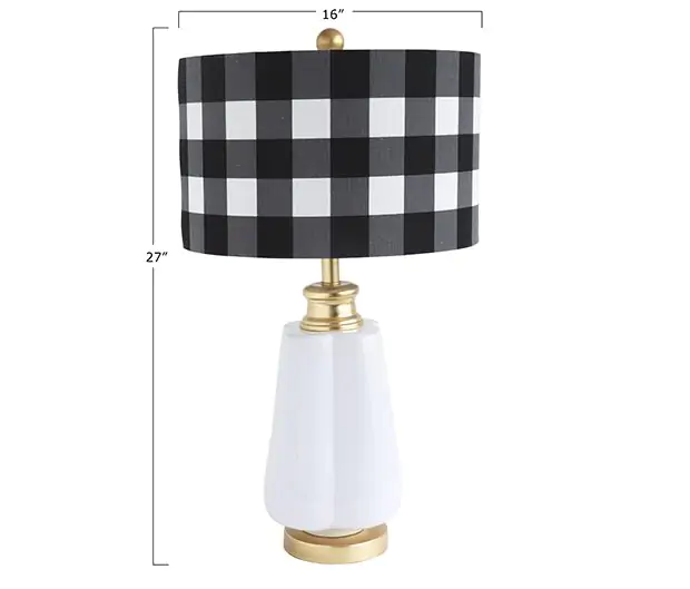 Buffalo check chandelier shades 2025