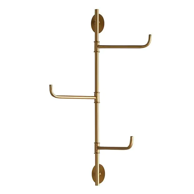 Chic Elegance Wall Mounted Hook Rack Antique Farmhouse