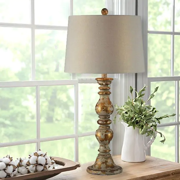Distressed buffet lamps outlet