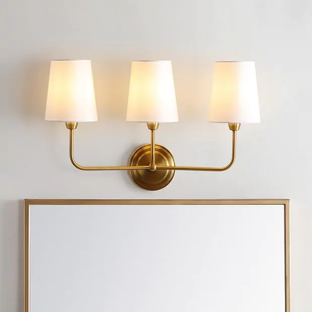 Triple wall sconce outlet
