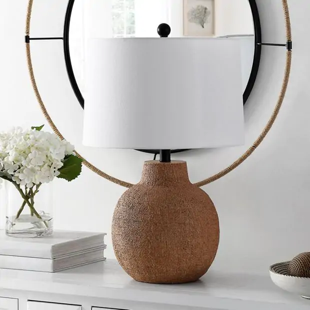 Ceramic pot table lamp cheap