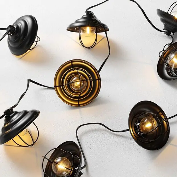 Industrial string lights cheap