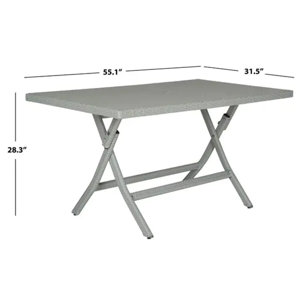 Rattan folding table shop