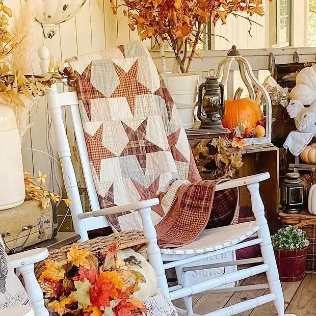 Farmhouse quilted throws 2025